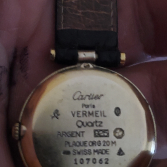 Cartier VERMEIL ARGENT - Picture 5 of 6